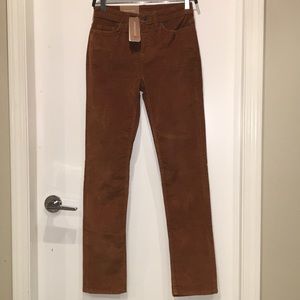 Caramel Brown Patagonia Corduroy Fitted Pants